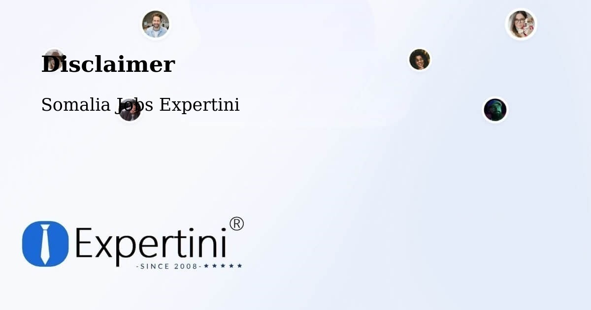 Disclaimer – Caluula - Somalia Jobs Expertini